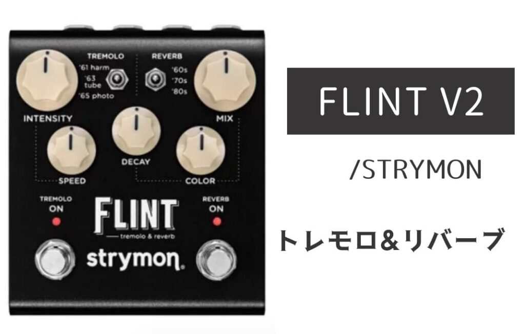 STRYMON「FLINT V2」レビュー：時間と空間を暖かく包み込む